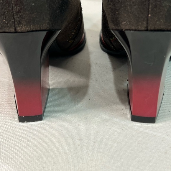 L’ Artiste bronze texture spring step Zinna leather booties art to wear size 9 - Picture 6 of 16